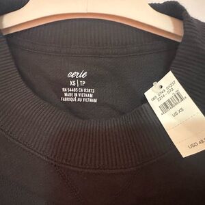 Aerie pullover size XS black